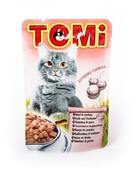 Tomi Dana Etli ve Hindili 100 gr Kedi Maması kullananlar yorumlar